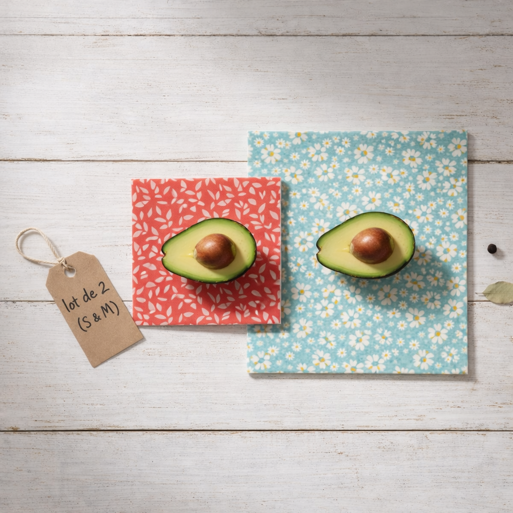 Lot de 2 Bee Wraps